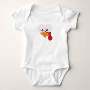 Mommy's Little Turkey Baby Strampler