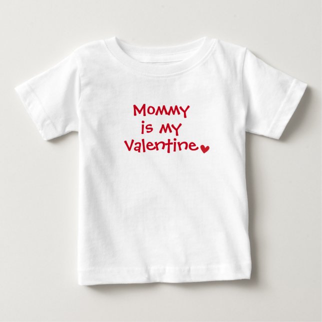 Mommy's Little Valentine Shirt (Vorderseite)