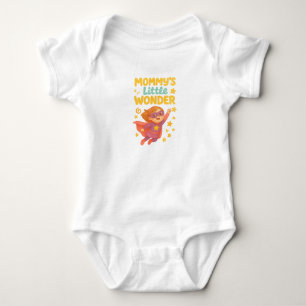 Mommy's Little Wonder - Niedliches Superhero Girl  Baby Strampler