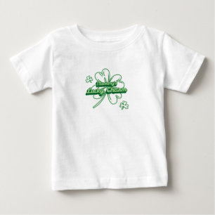 Mommy's Lucky Charm St. Patrick's Day Baby T-shirt