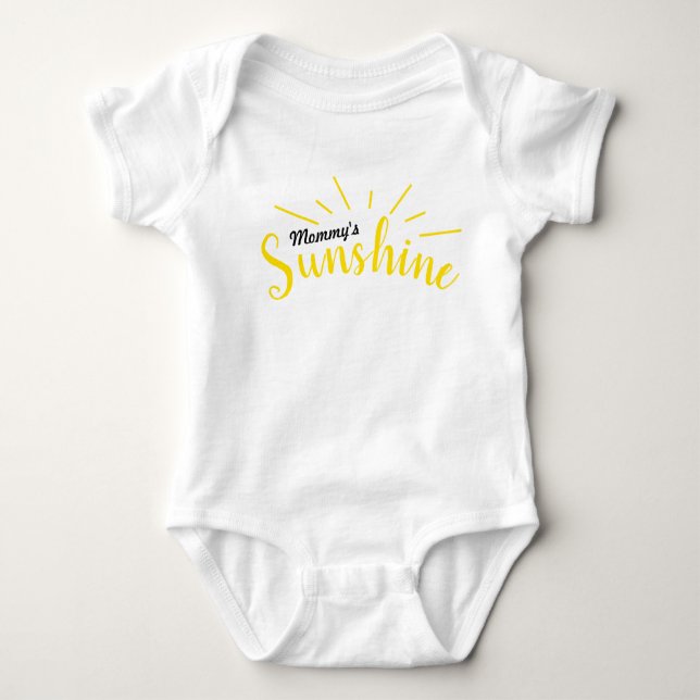 Mommy's Sonnenschein Baby Strampler (Vorderseite)