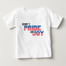 Mommys Stolz und Joy Patriotic T - Shirt
