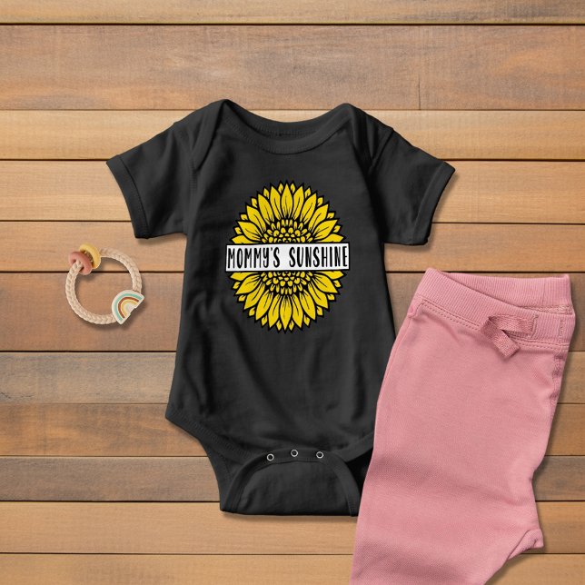 Mommy's Sunshine Sunflower Baby Bodysuit Baby Strampler (Von Creator hochgeladen)