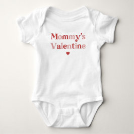 Mommy's Valentine Niedlich Valentinstag Baby Strampler