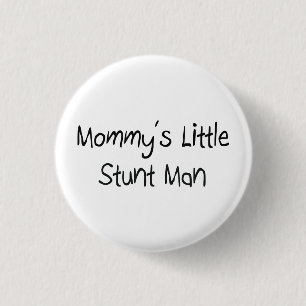 Mommys wenig Bremsungs-Mann Button