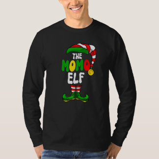 Momo-Elfen-Pyjama-Matching-Gruppe Weihnachten Feie T-Shirt