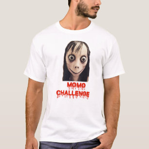 Momo Herausforderungs-Entwurf T-Shirt