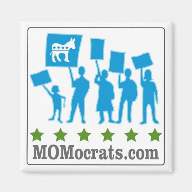 MOMocrats Magnet (Vorne)