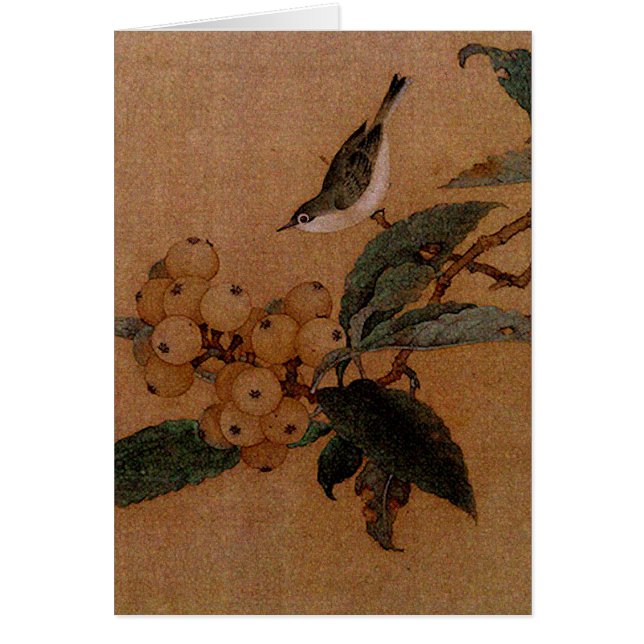 Momohatozu chinesische Vogelkunst (Vorne)