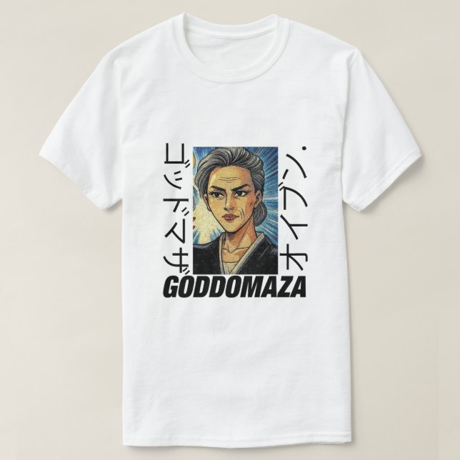 MOMOKO HEAD COLORED MEN'S WHITE T-SHIRT (Design vorne)