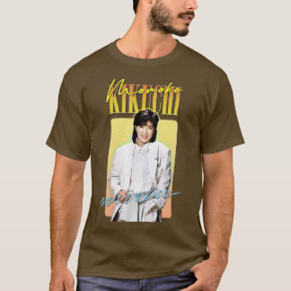 Momoko Kikuchi Retro 80er Fan-Art-Design T-Shirt
