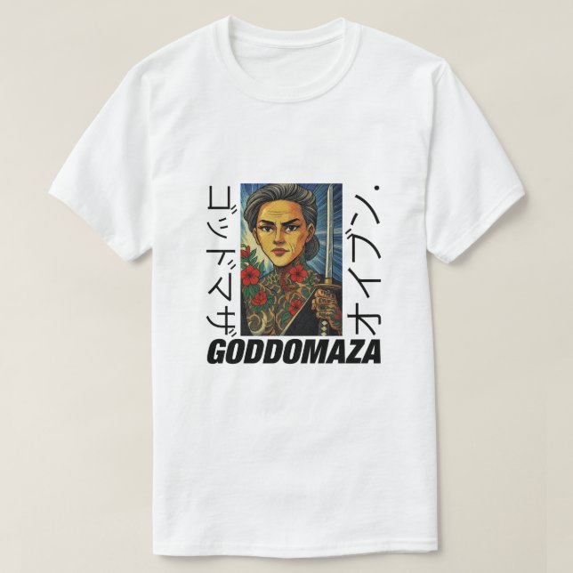 MOMOKOKOPFFARBE MIT YAKUZA TATS MÄNNERWEISS T-SHIR T-Shirt (Design vorne)