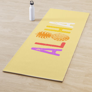 Momona Ananas Aloha Hawaiian Tropical - Warm Yogamatte