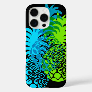 Momona Ananas Hawaiian Tropical Türkis iPhone 16 Pro Hülle