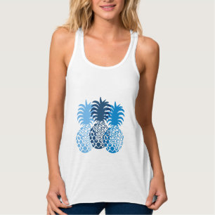 Momona Ananas-hawaiisches tropisches Tank Top