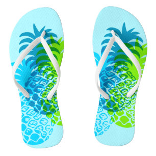 Momona Ananashawaiischer tropischer Reversible Flip Flops
