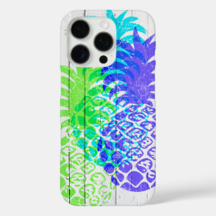 Momona erschütterte Ananas-Imitate Wood iPhone 16 Pro Hülle