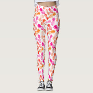 Momona Hawaiian Tropical Ananas Leggings