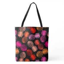 Momona Hawaiian Tropical Pineapel Beach Bag