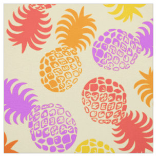 Momona Hawaiian Tropical Pineapse Stoff