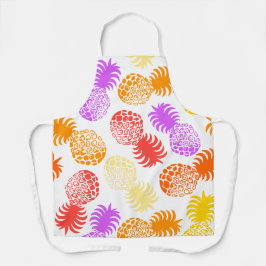 Momona Hawaiian Tropischer Ananas - warme Farben Schürze