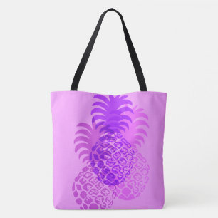 Momona Pineapan Hawaiian Reversible Beach Bag Tasche