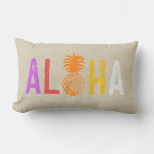 Momona Pineaple Aloha Hawaiian Tropical Warm Kissen Für Draußen