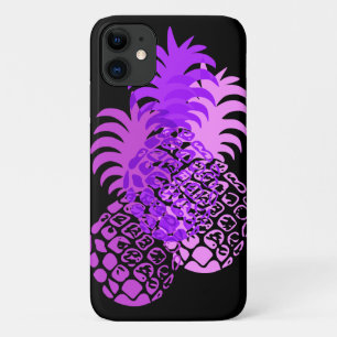 Momona Pineaple Hawaiian Tropical Lila Case-Mate iPhone Hülle