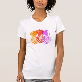 Momona Pineaple Hawaiian Tropical T-Shirt