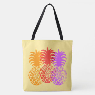 Momona Pineappy Tropical Trio Hawaiian Beach Sac