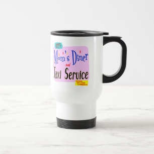 Moms Diner et Service de Taxi Drôle Drôle Dire Mug