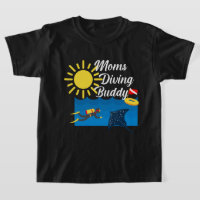 Moms Diving Buddy Design - T-Shirt de base pour en