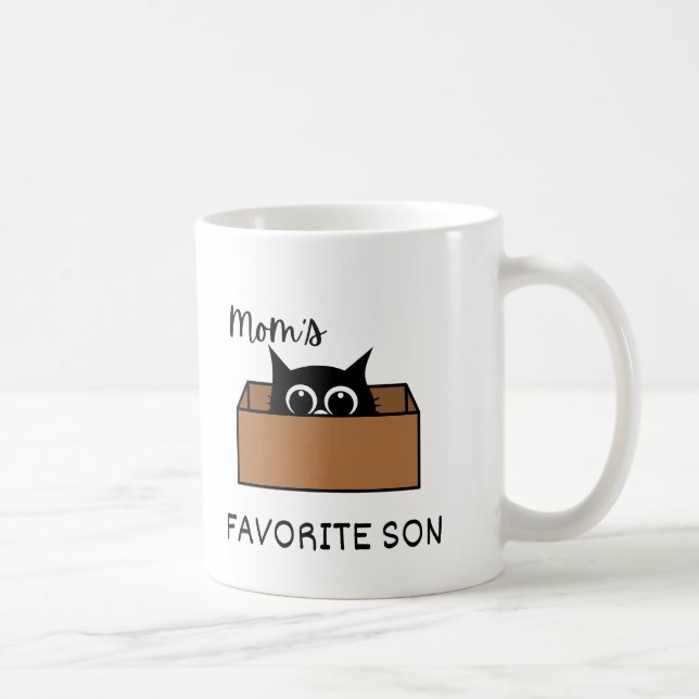 MOM'S FAVORITE SON MUG KAFFEETASSE (Rechts)