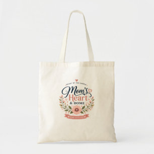 Moms Herz & Zuhause Elegante florale Tasche für