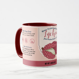 Moms Weltklasse Litschi-Liebesmarmelade-Tasse Tasse
