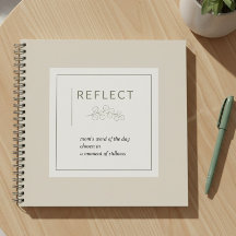 Mom's Word of the Day Daily Reflect Journal