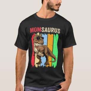 Momsaurus T-Rex Dinosaur Mama Saurus Familie Übere T-Shirt