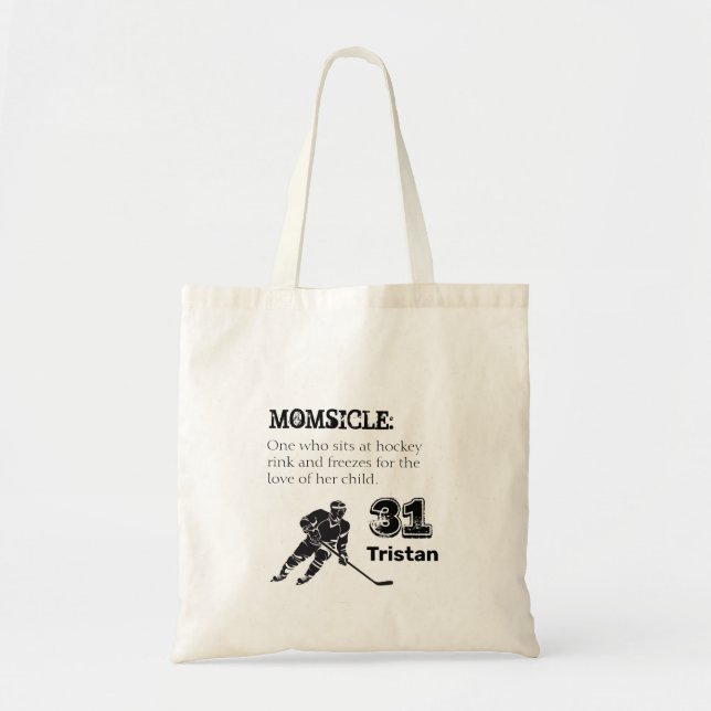 MOMSICLE Personalized Tote Bag Tragetasche (Vorne)