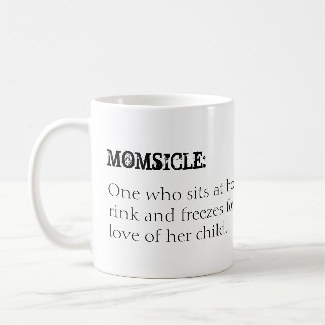Momsim Hockey-MAMA Kaffeetasse (Links)