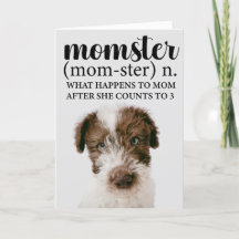 Momster...Beste Mama Personalisiert Mother Day Car