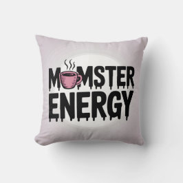 Momster Energy Funny Halloween Dekor für Mamas Kissen