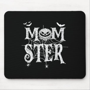 Momster Funy Halloween für Mama Monster Pumpkin-Ma Mousepad