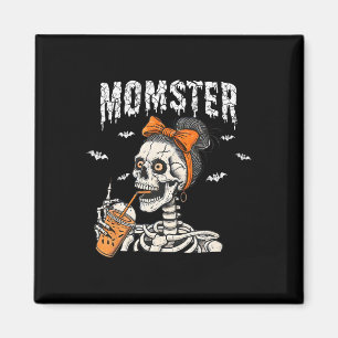 Momster Halloween Mama Herbst Sonnenkaffee Magnet