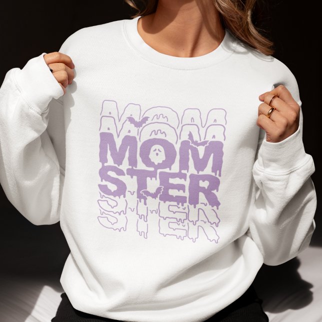 Momster Halloween Maman Funny Sweatshirt d'automne (Créateur téléchargé)