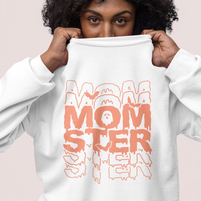 Momster Halloween Maman Funny Sweatshirt d'automne (Créateur téléchargé)