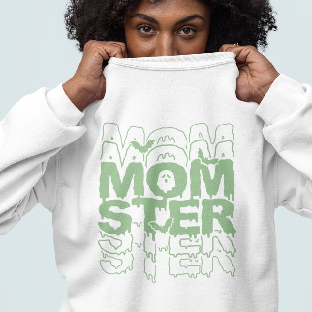 Momster Halloween Maman Funny Sweatshirt d'automne (Créateur téléchargé)