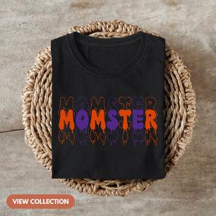 Momster Halloween-Passende Familien-Frauen T-Shirt
