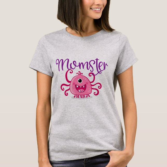 Momster Halloween T - Shirt (Vorderseite)