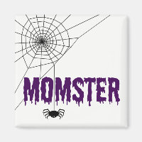 Momster Lila Driving Schriftart Spider Web