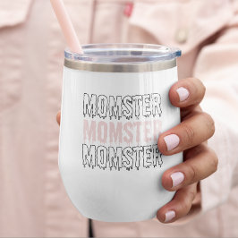 "Momster Pink Halloween Niedlich und spöttisch